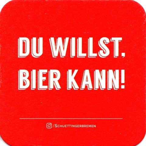 bremen hb-hb sch�ttinger spr�che o r 3b (quad185-du willst-rot)